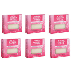 Plantlife Jojoba Rosehip bar soap with creamy lather for daily moisturizing