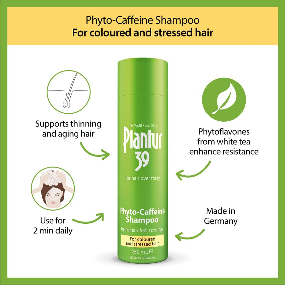 Plantur 39 Phyto Caffeine Shampoo lather closeup showing creamy, gentle cleansing