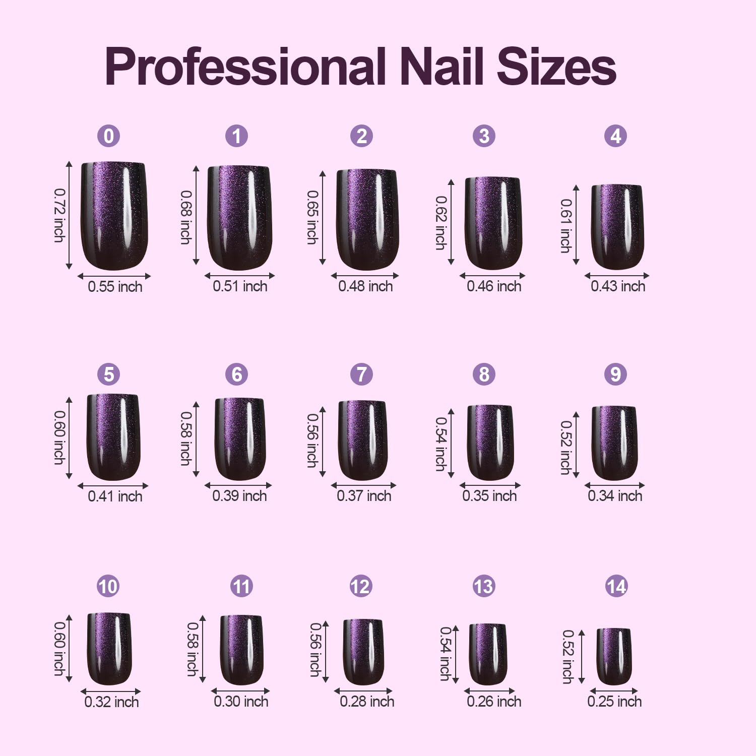 Plauva cat eye tips ideal for DIY nails and events