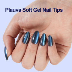 Plauva cat eye nails showing varied sizes for precise, secure fit