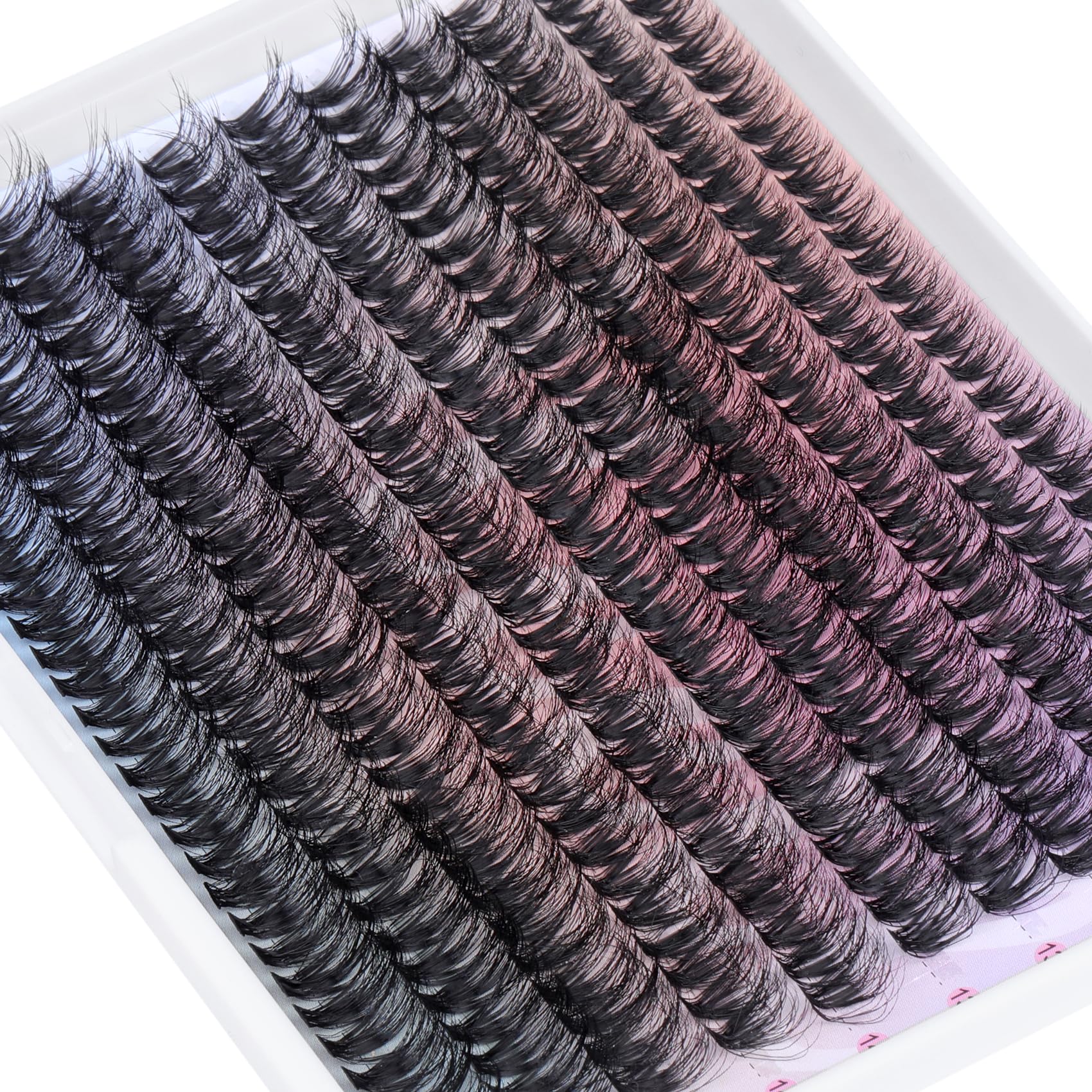 Pleell beginner-friendly lash clusters enable gentle application and DIY results.