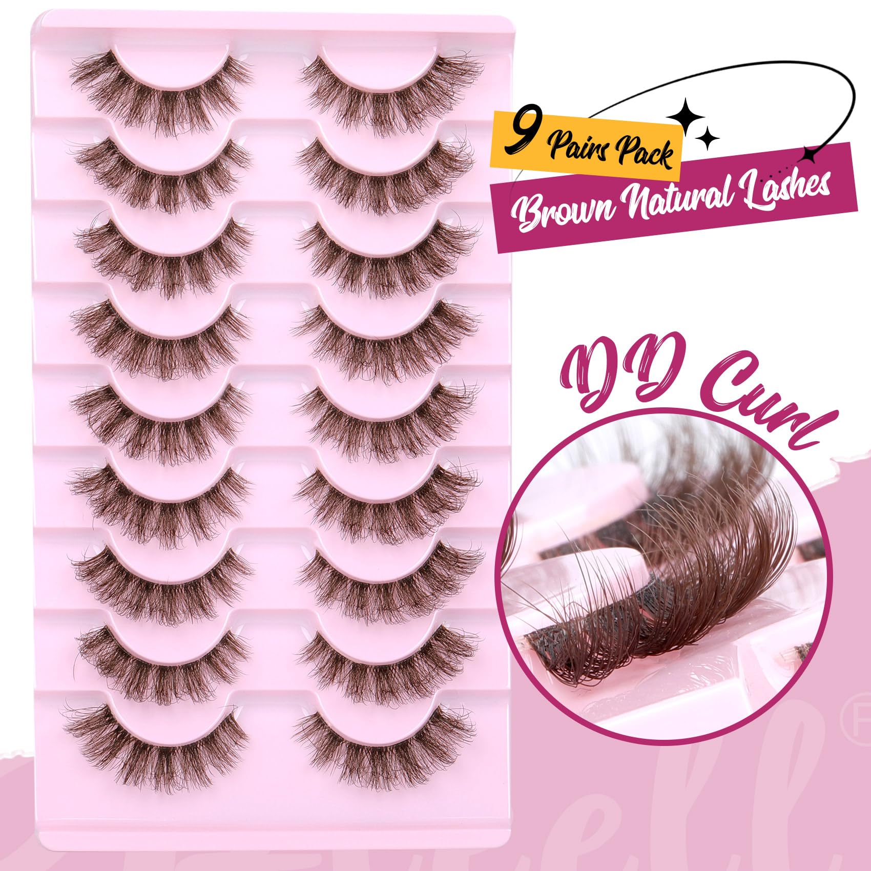 Pleell beginner-friendly band helps achieve salon-like look with minimal makeup.