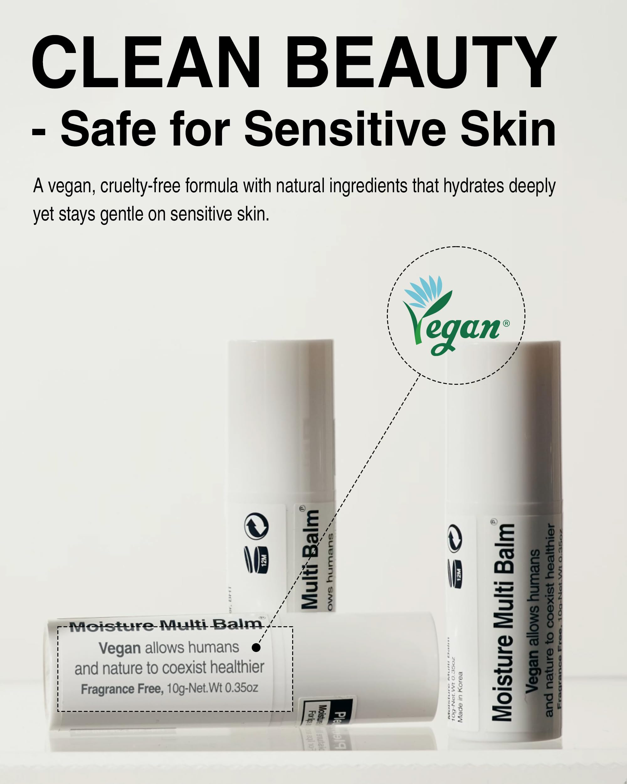 Pleuvoir vegan-certified Korean balm aligns with clean beauty standards.