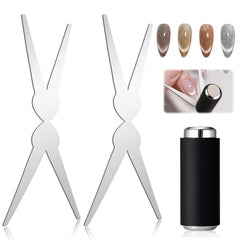 Plman cat eye magnet set overview for home and salon nail art versatility.