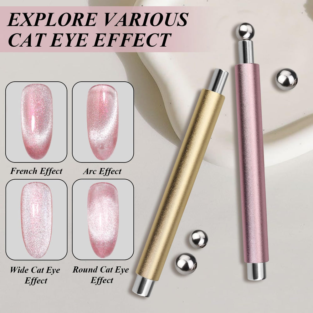 Plman rabbit-shaped and y-shaped guides support versatile nail art detailing