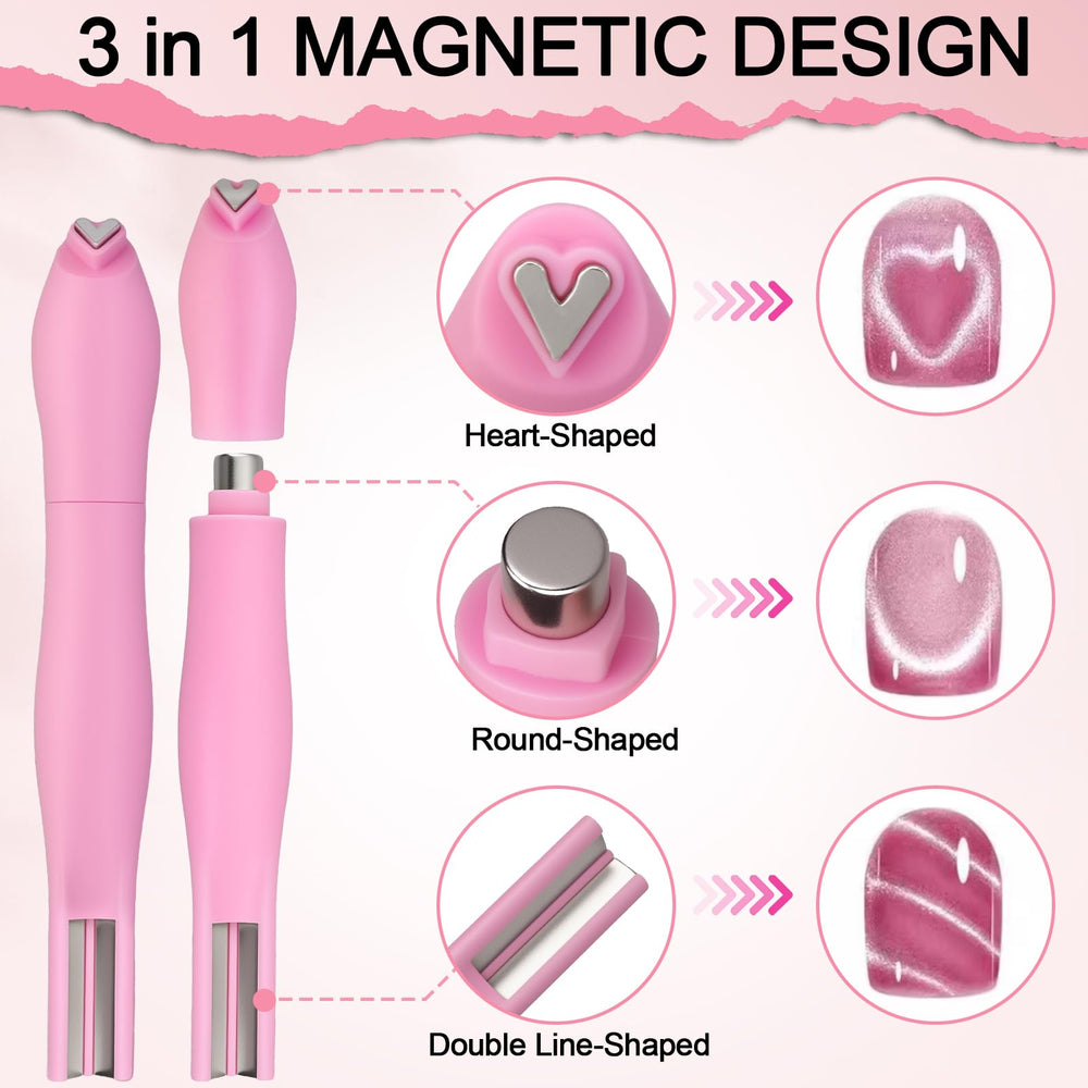 Plman steel ball magnetic pen adds control for variety of effects.