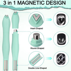 Plman steel ball magnetic pen with ergonomic grip for precision.