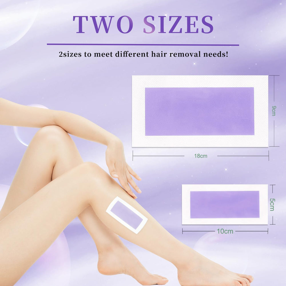 Plongtui easy 3-step waxing method rub-press-rip