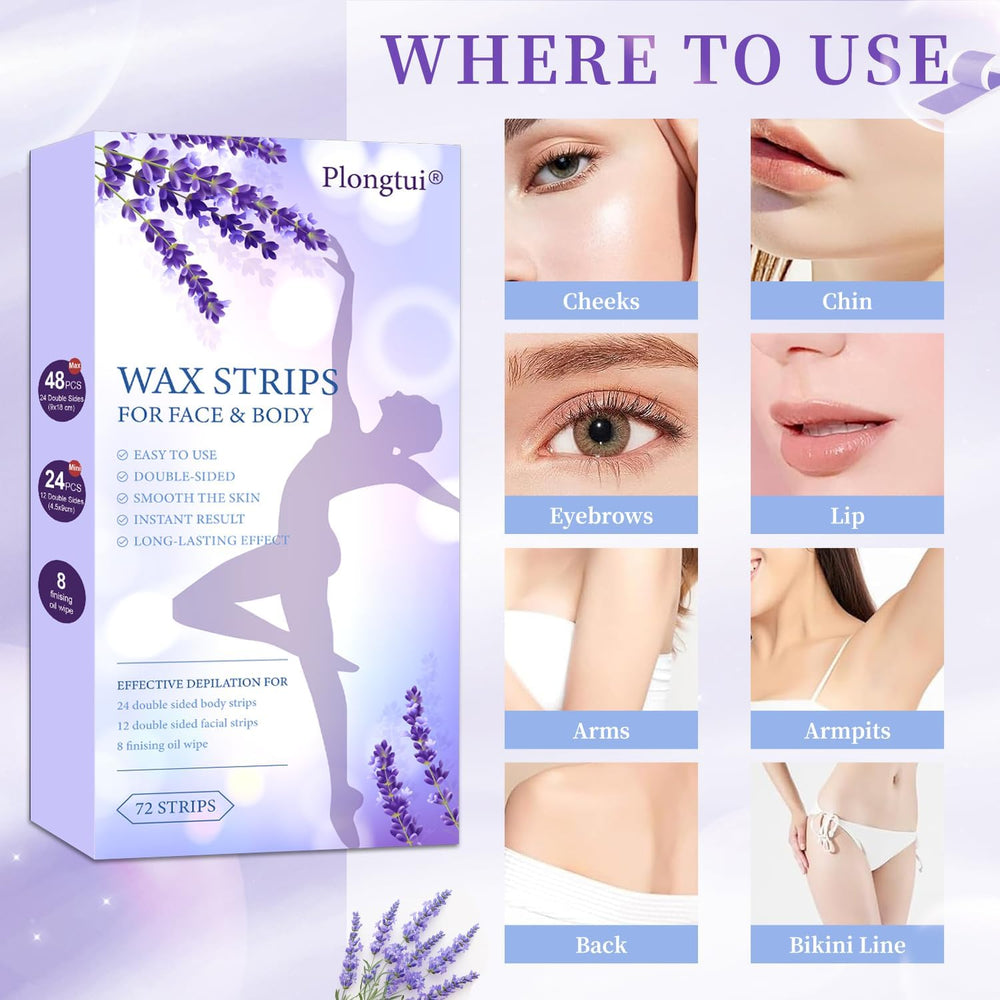 Plongtui hypoallergenic formula suitable for sensitive skin during waxing