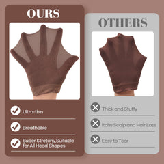 PLULON wig cap breathable mesh supports all-day comfort at events