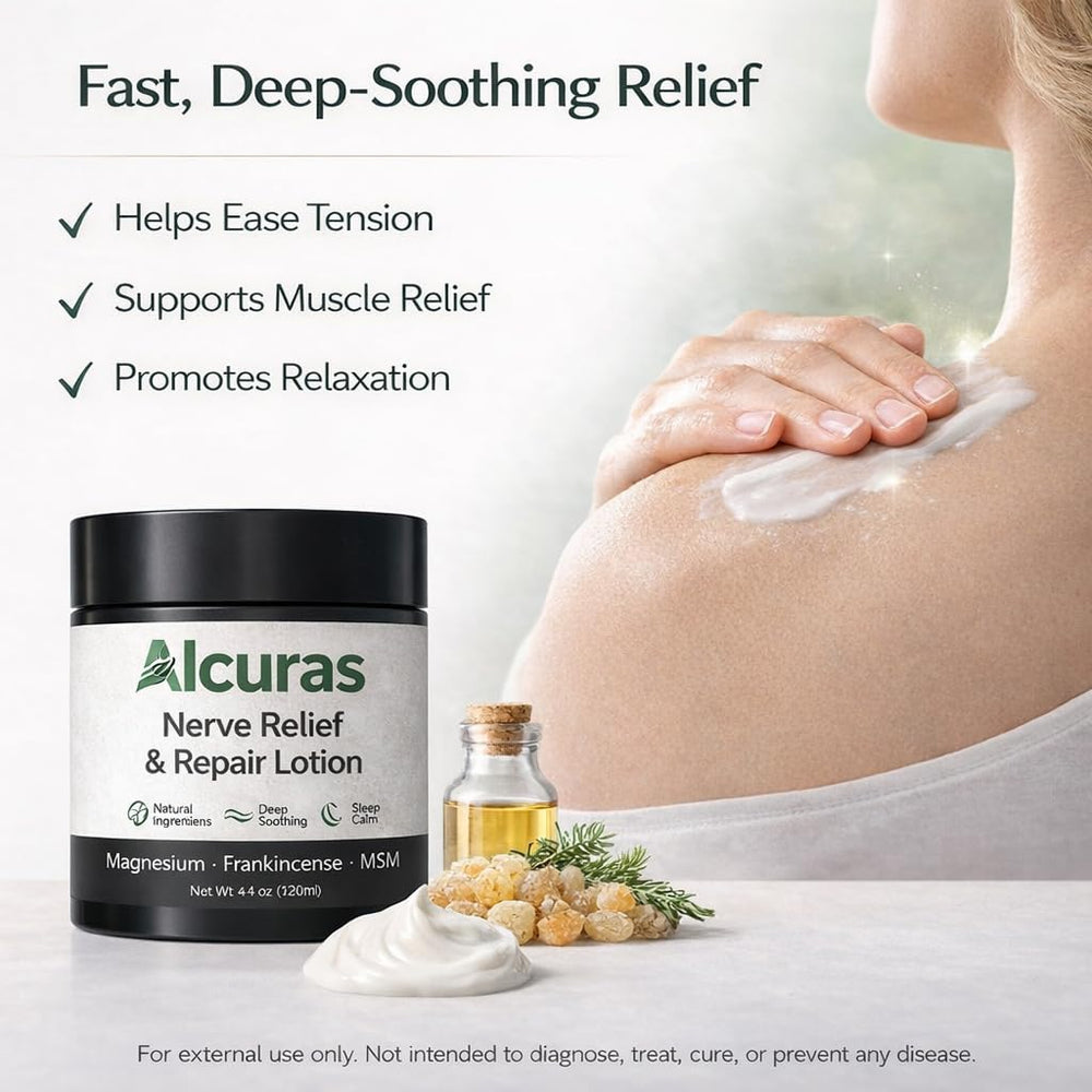 PLYNXE Alcuras Cream back area for daily support.