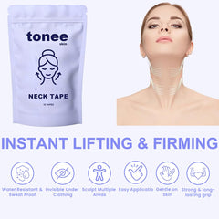 PLYNXE Tonee skin tape adhesive stays secure through sweat and daily movement.