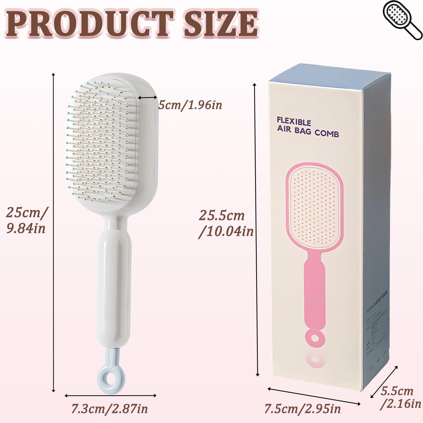 PMDYBY portable travel-friendly design fits bags and purses for quick touch-ups.