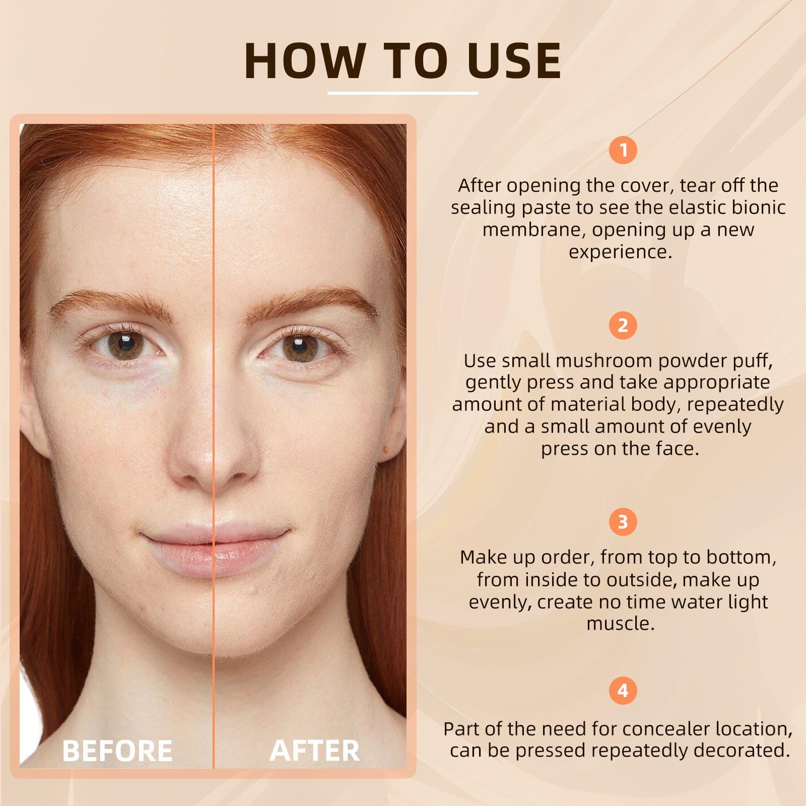 PMRXSETD Easy usage tip image showing sponge and bottle technique.