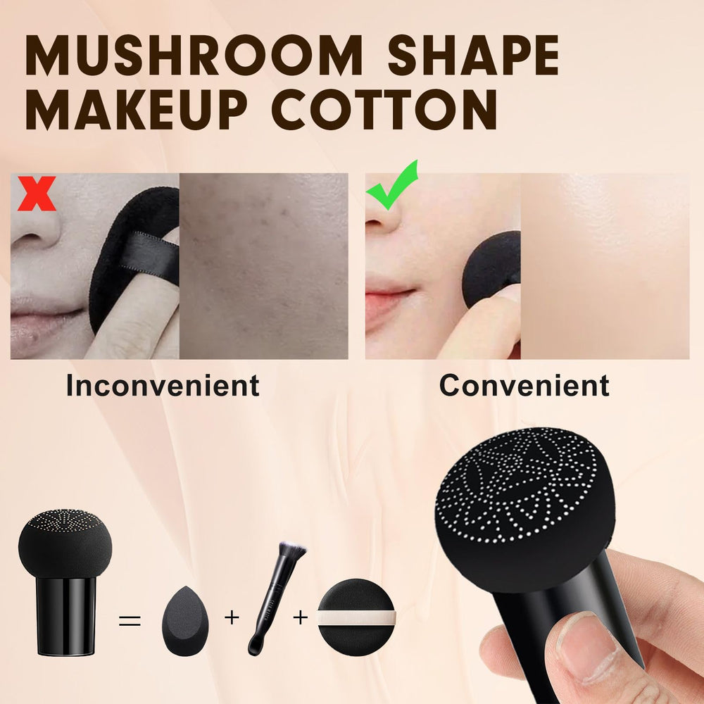 PMRXSETD Natural skin-tone blend achieving seamless finish.