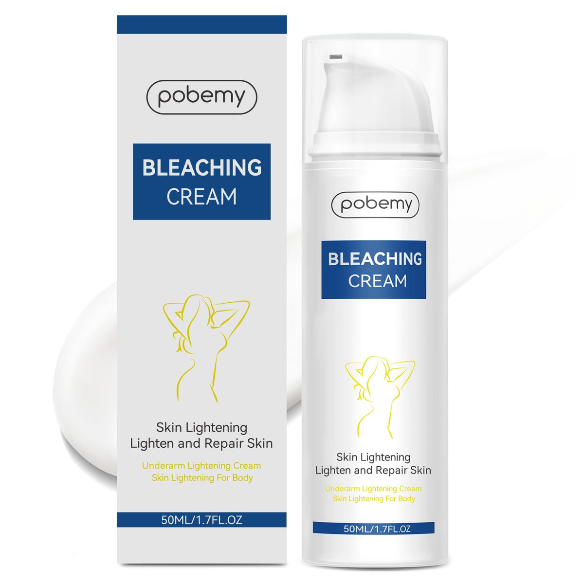 POBEMY underarms brighten for a smoother, more even tone