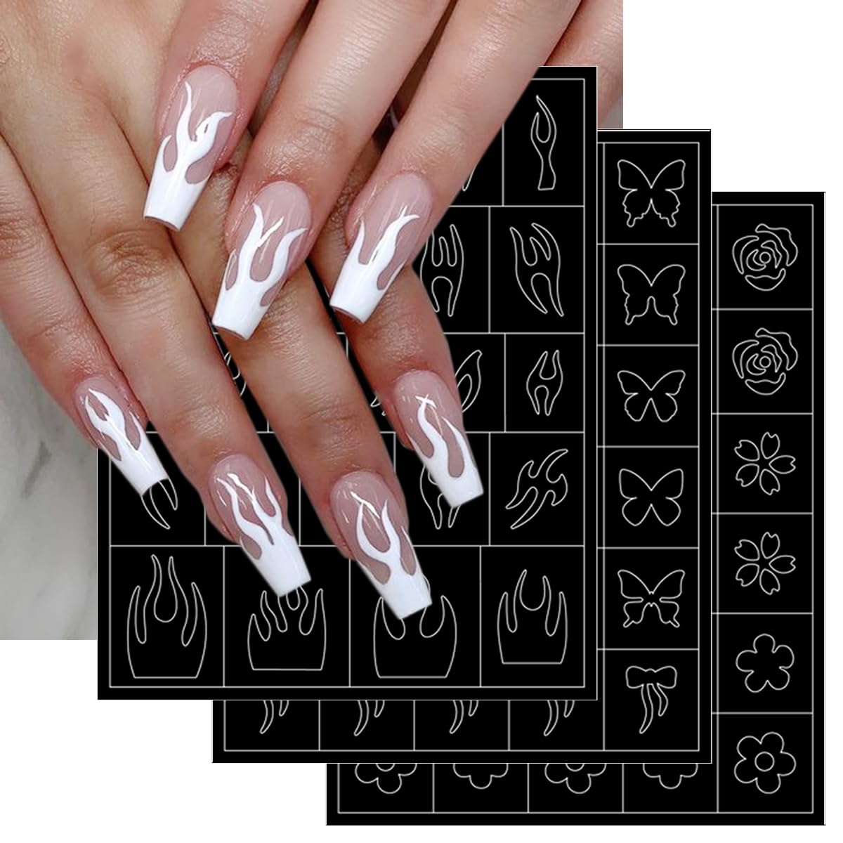 PODUOJIEYI self adhesive decals stay put during application