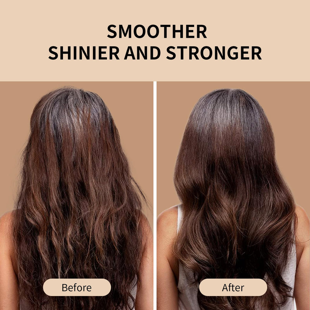 POEROES Frizz-control finish for silky, manageable hair.
