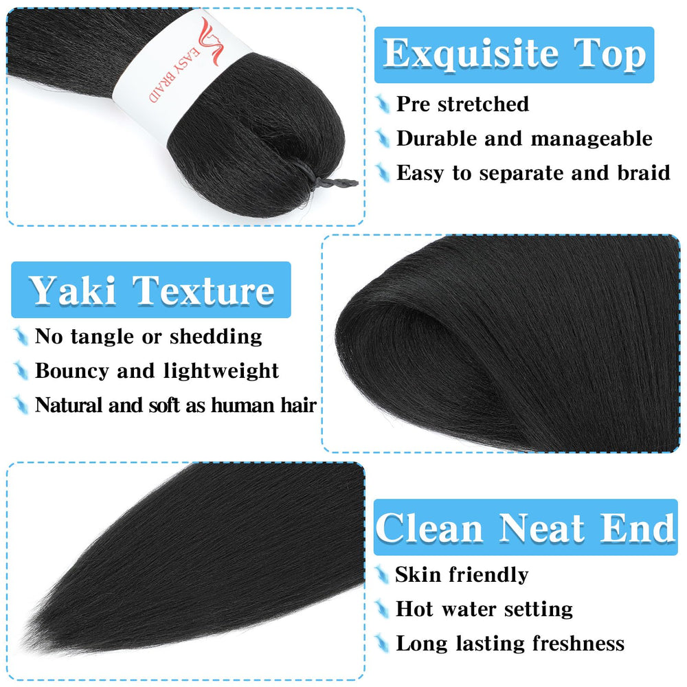 Pofworld hot water setting enables versatile styling for braids.
