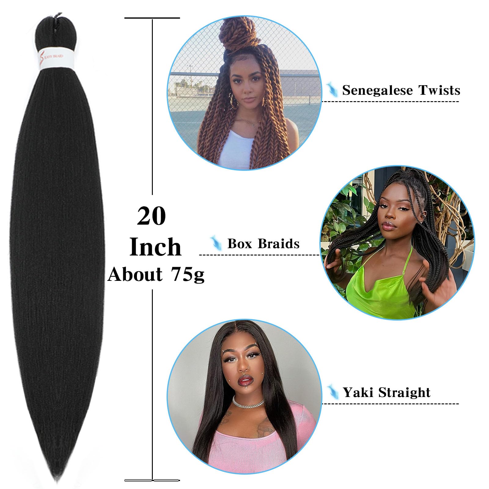 Pofworld 20-inch color options in 8-pack provide variety.