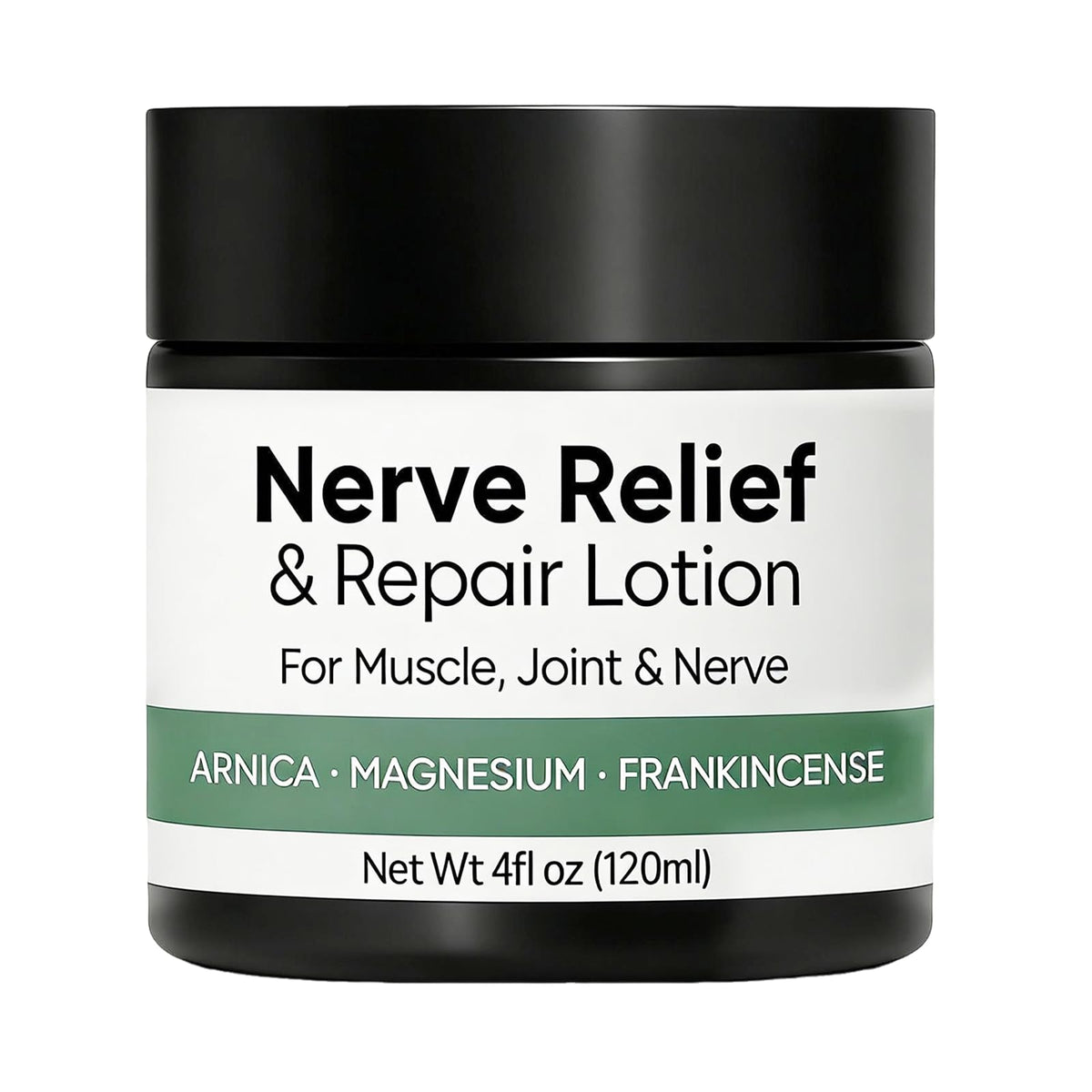 POLAR HAIR Nerve Relief Cream bottle pour for easy daily application and soothing touch
