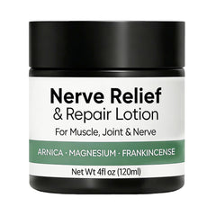 POLAR HAIR Nerve Relief Cream bottle pour for easy daily application and soothing touch