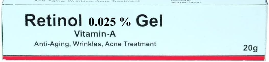 Polet Retinol Gel 0.025 improves skin texture and evens tone overnight.