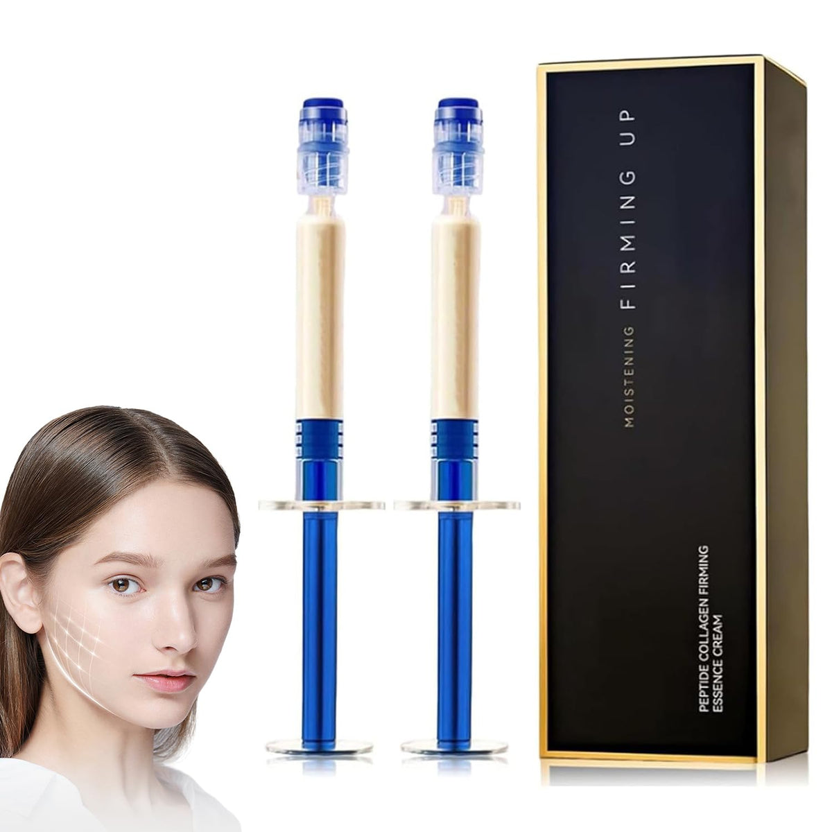 Polypeptide Collagen Elastic Essence Cream packaging highlights premium skincare for daily renewal