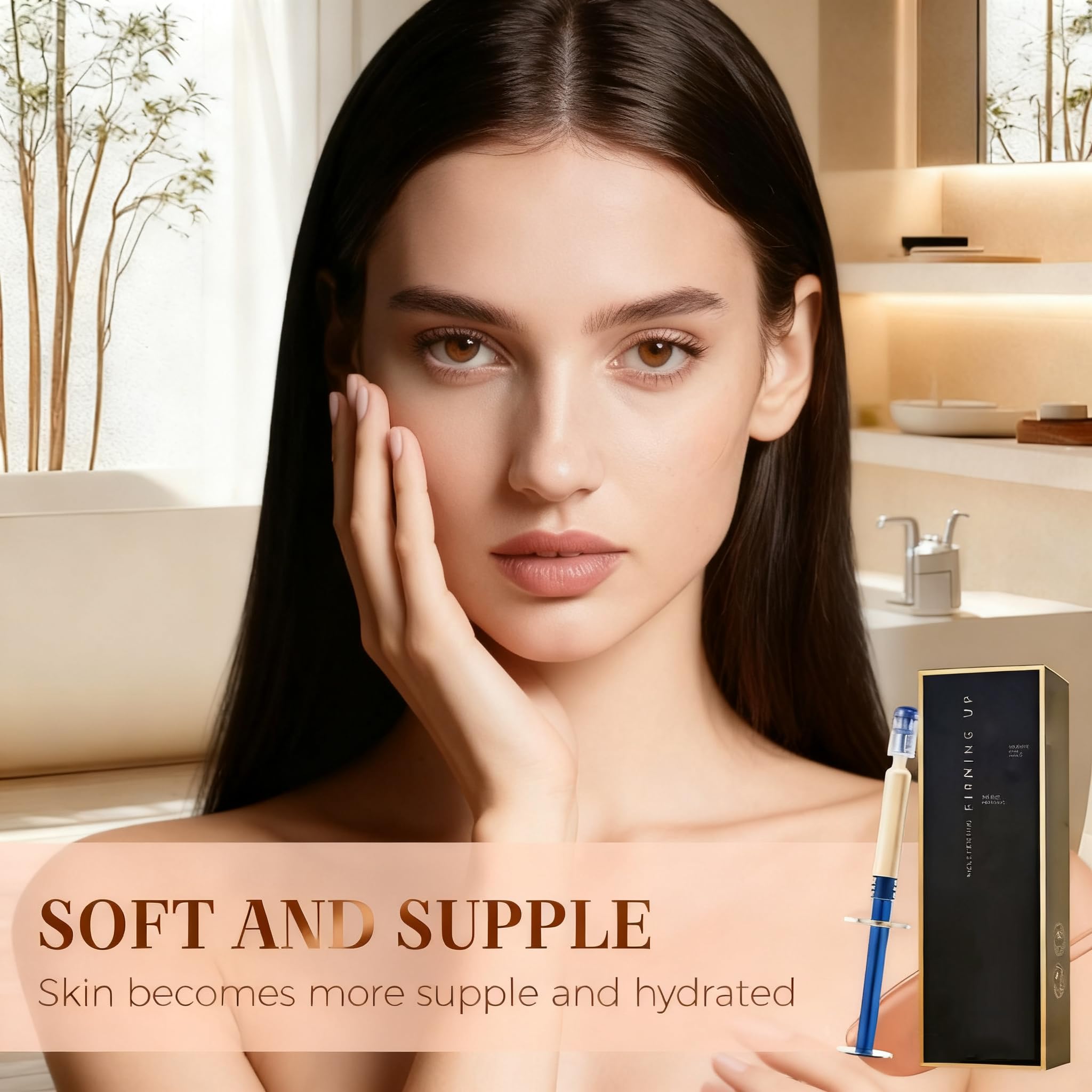 Polypeptide Collagen Elastic Essence Cream skin portrait suggests tightened, radiant contours over time