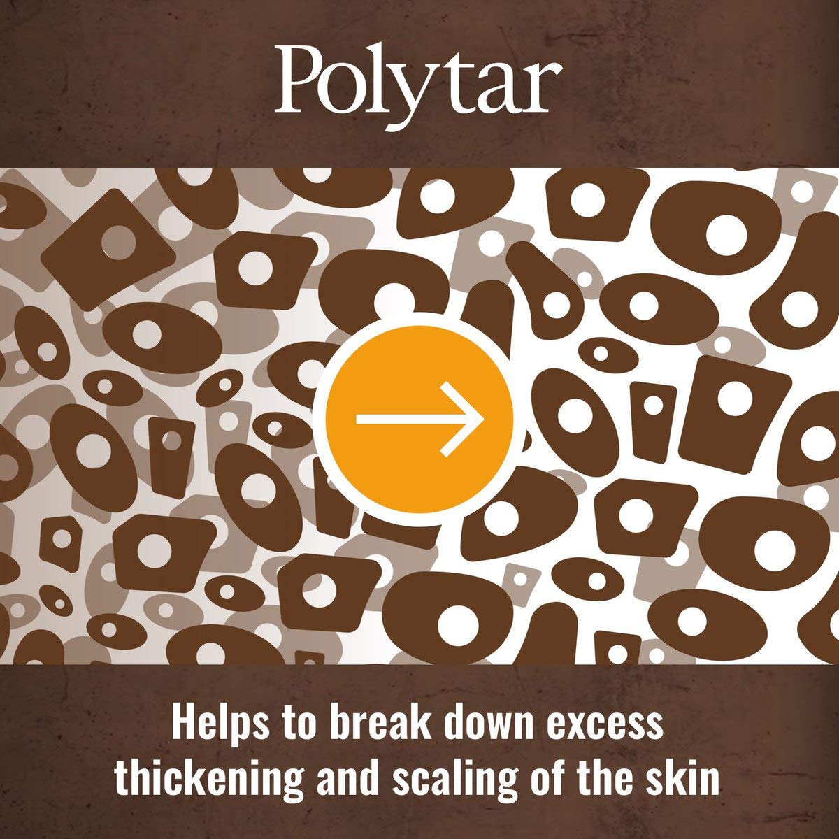 Polytar hair scalp care routine shot illustrates versatile daily application