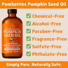Pomberries hair oil application nourishes scalp and strands for healthier-looking hair