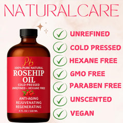 Pomberries Rosehip Oil on the face delivers lightweight hydration without greasy residue