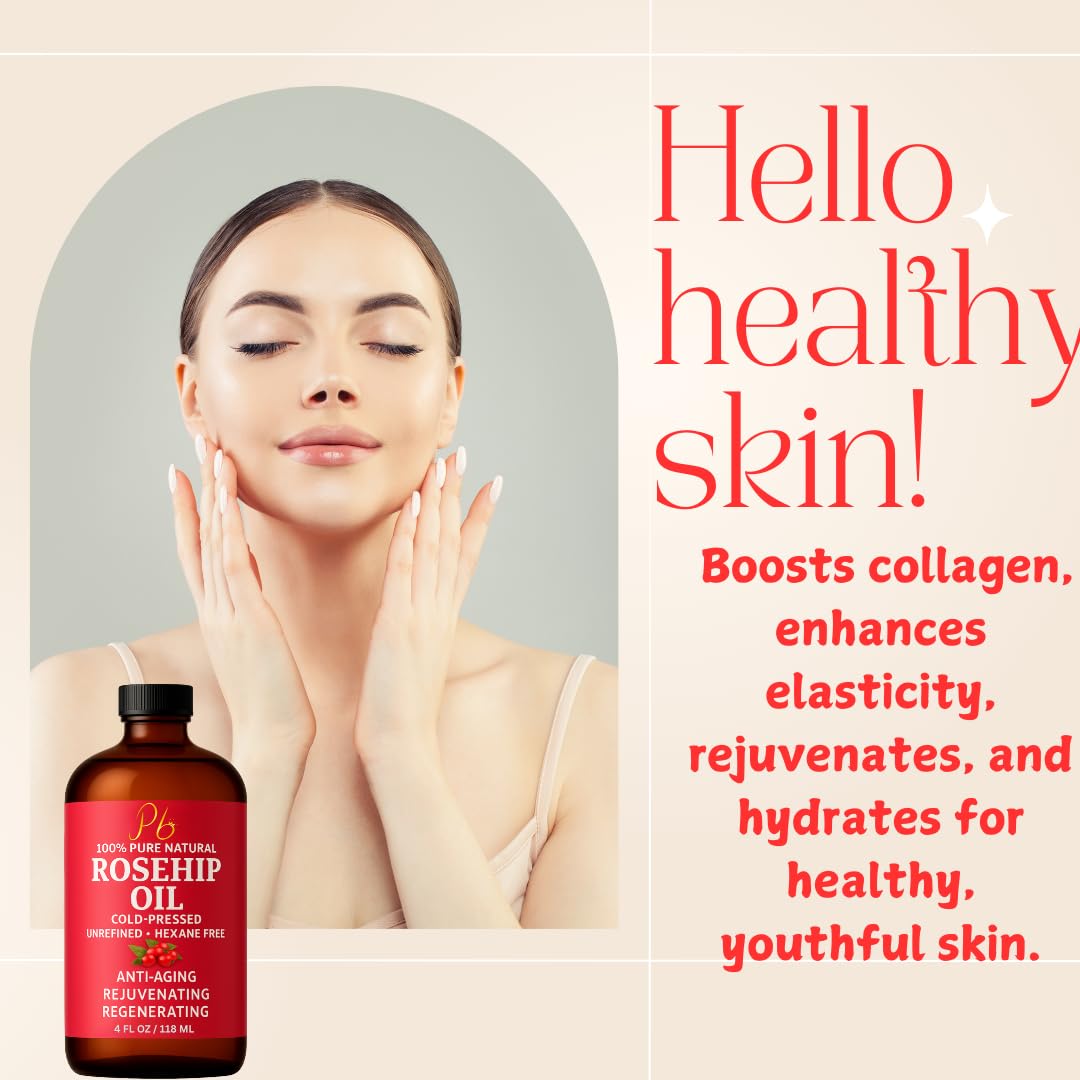 Pomberries Rosehip Oil hair treatment adds shine and helps soothe the scalp