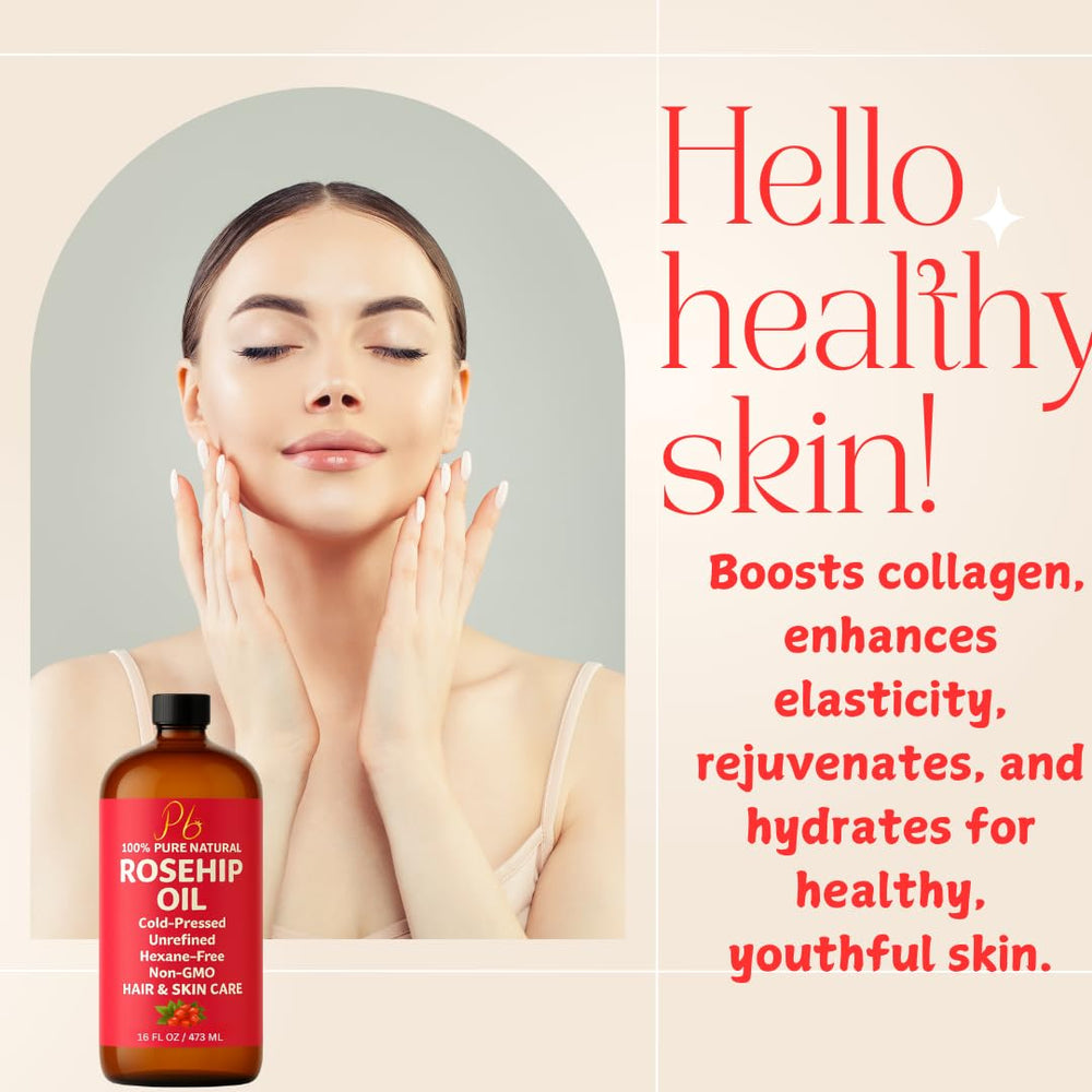 Pomberries Rosehip Seed Oil used in gua sha routine for nourishing massage.