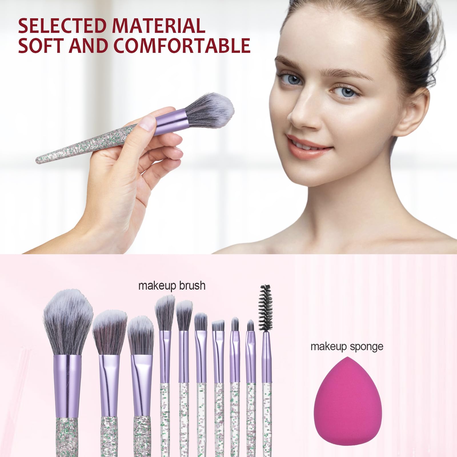 Pomcral concealer stick for lightweight coverage and blending.