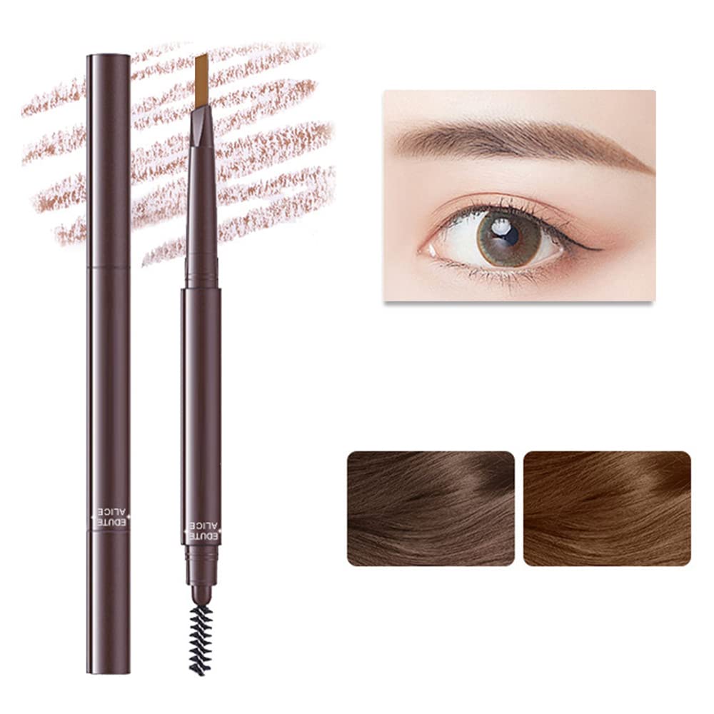 Pomcral makeup set brow pencil for precise, natural shaping.