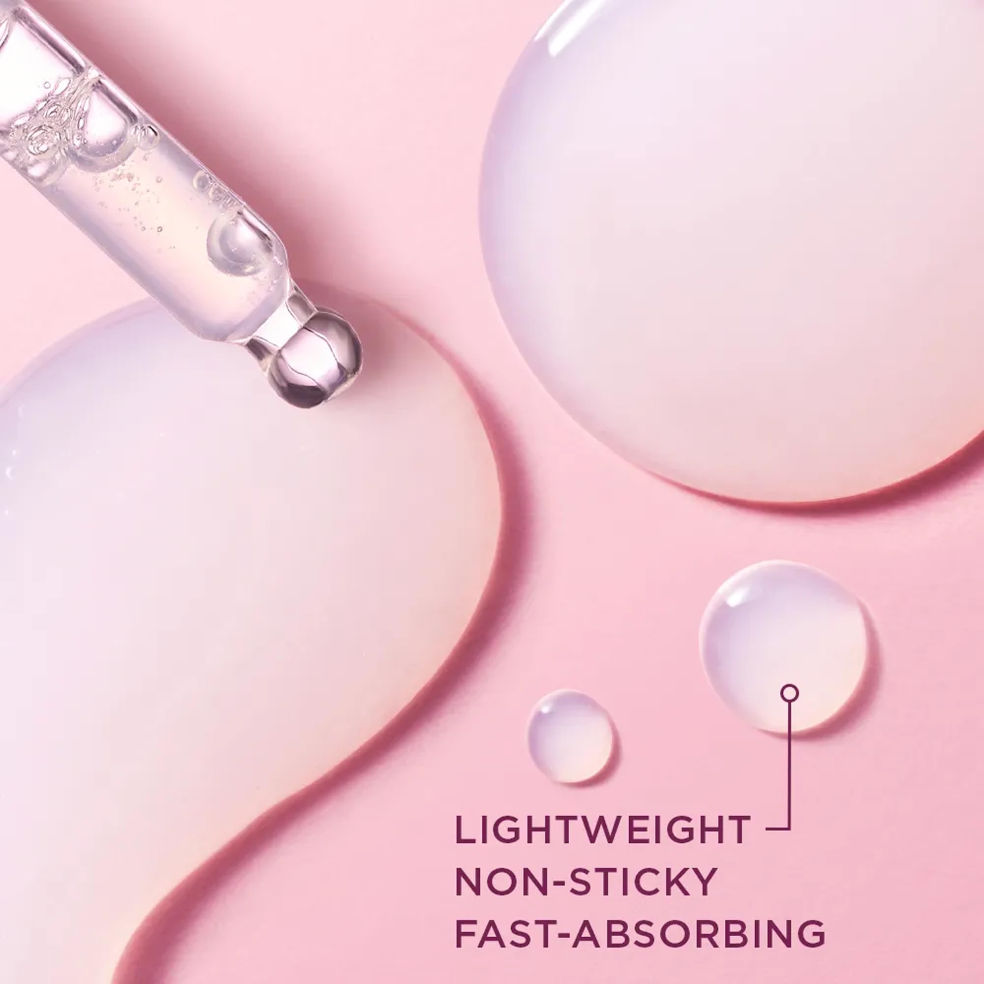 POND'S Bright Beauty Serum absorption into skin with soft glow after use.