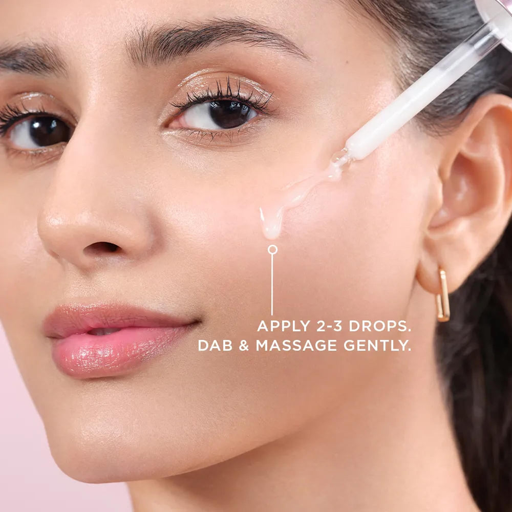 POND'S Bright Beauty Serum flat lay with packaging emphasizes routine-friendly branding.