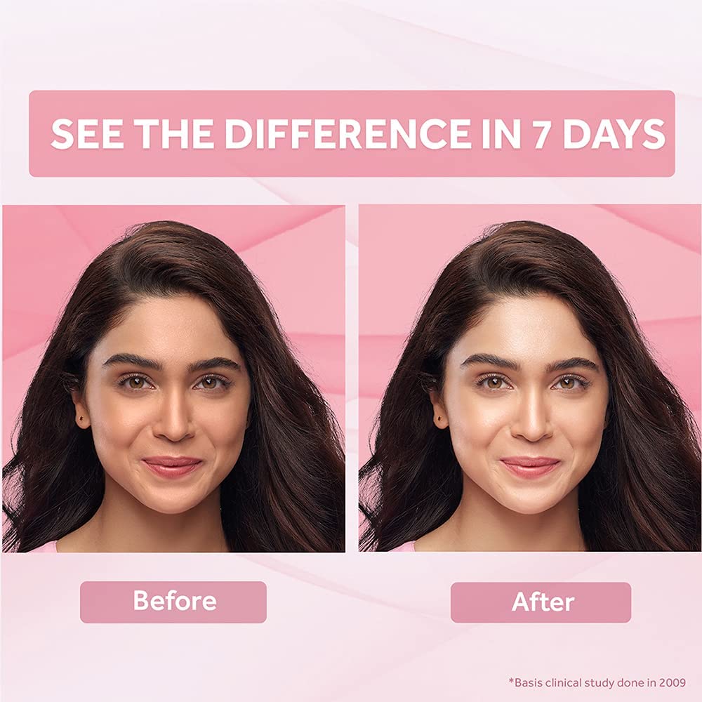 POND'S Bright Beauty SPF 15 protection scene with sunlit luminous skin.