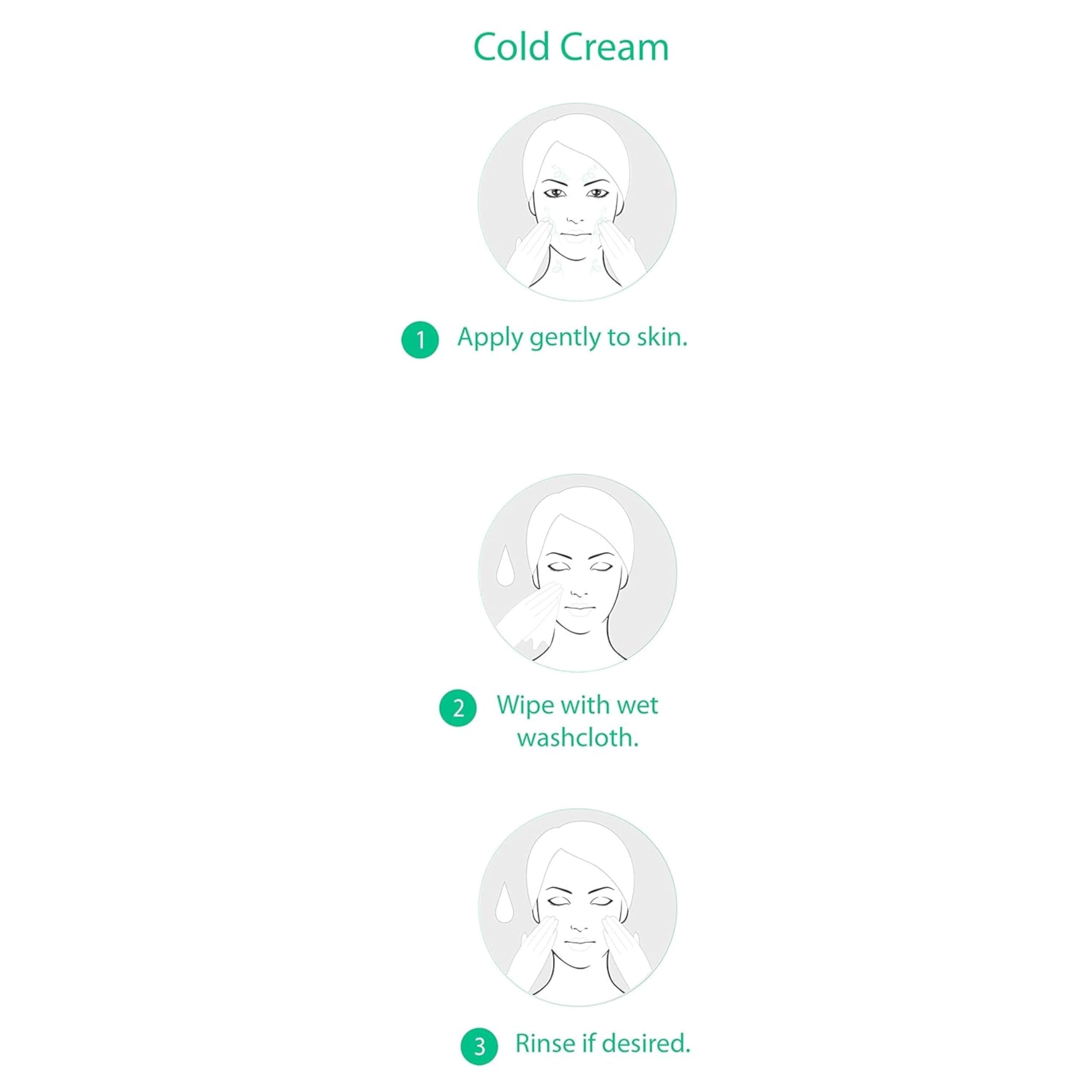 POND'S Cold Cream Cleanser removing eye makeup gently.
