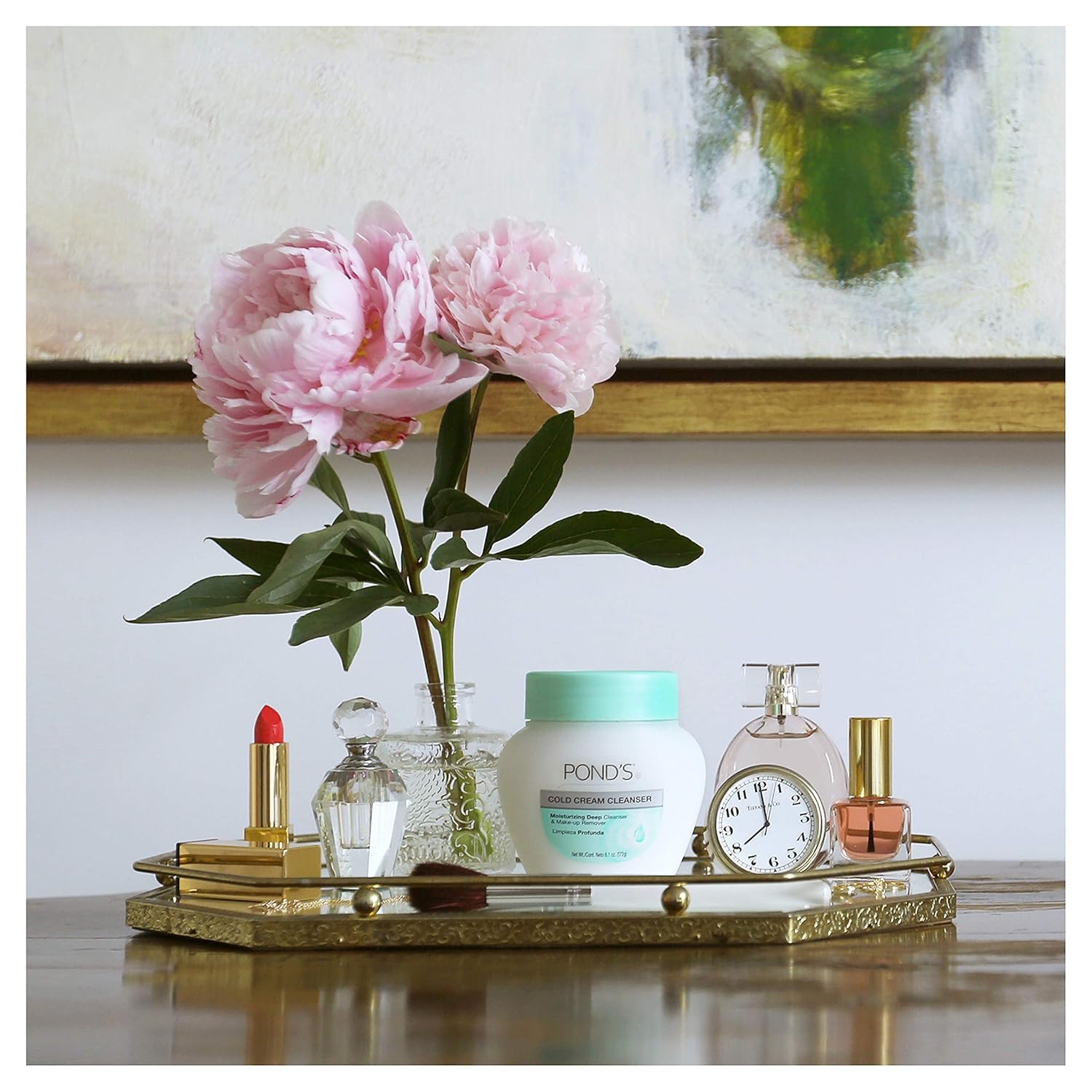 POND'S Cold Cream Cleanser moisturizing finish after cleanse.