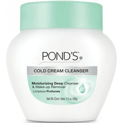 POND'S Cold Cream Cleanser four-pack image showing affordable makeup removal and hydration.