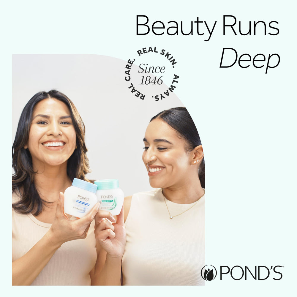 POND'S Rejuveness application motion with gentle circular massage on skin