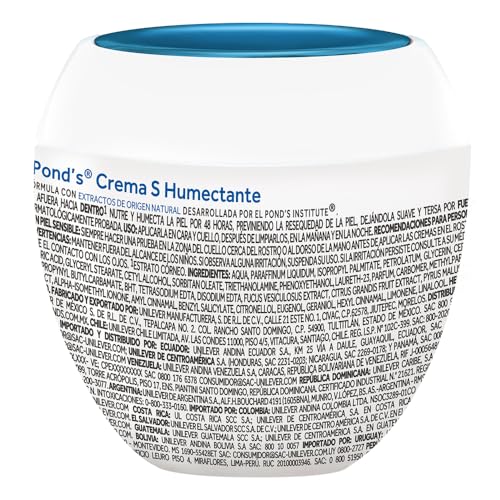 POND'S S Cream applied to the face after cleansing for hydration