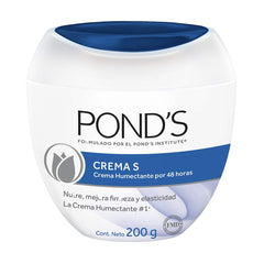 POND'S S Cream humectant jar for daily hydration on skin