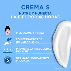 POND'S S Cream applied to the neck for smooth, hydrated skin