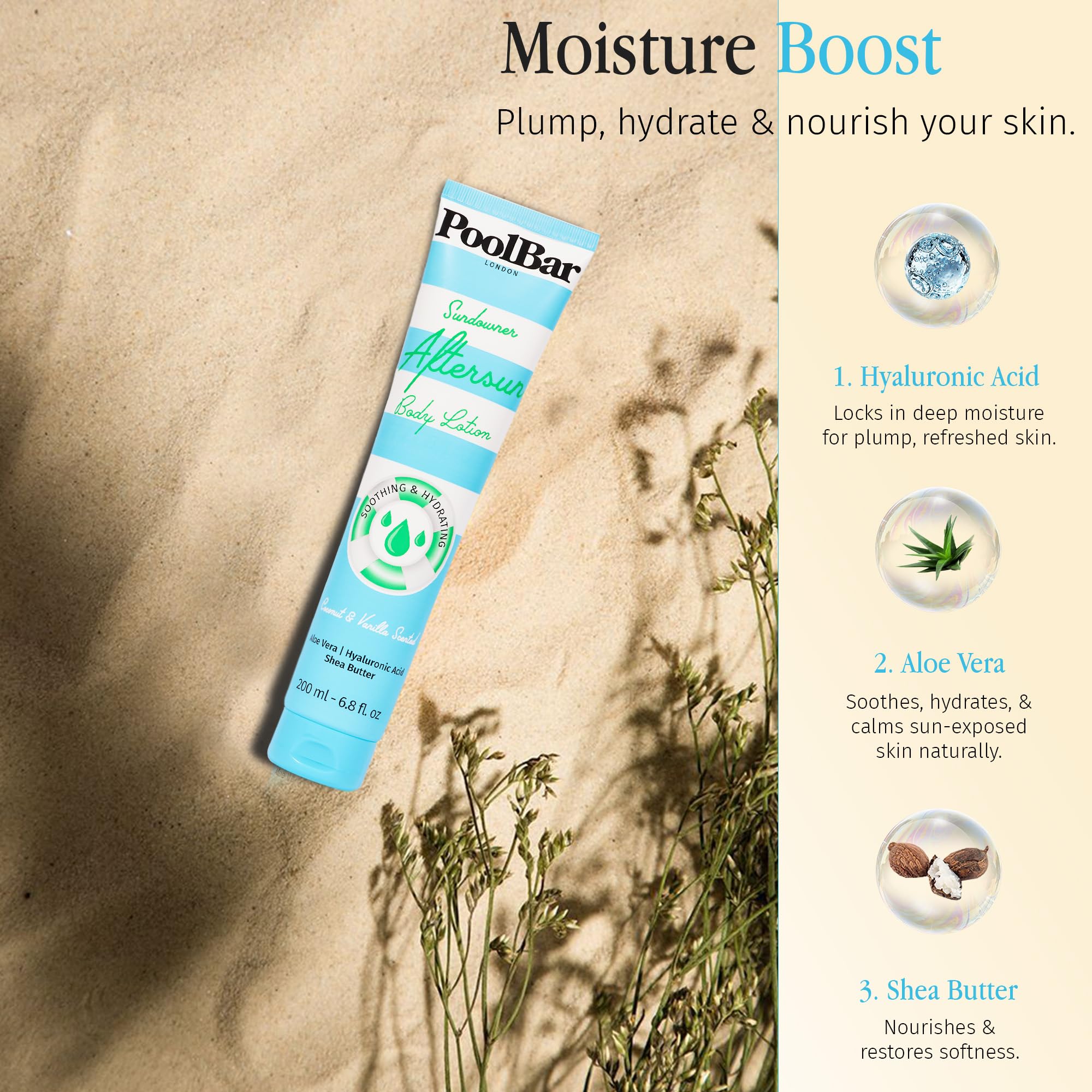 PoolBar Sundowner 3-pack packaging highlights value and routine