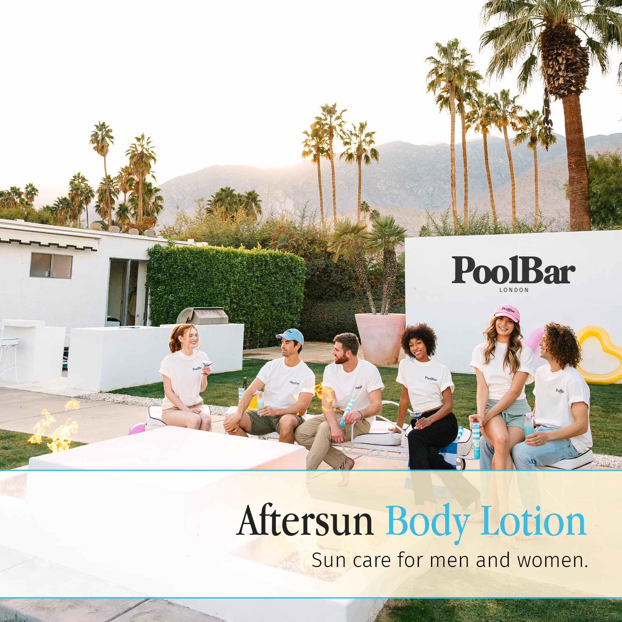 PoolBar Sundowner with shea butter and aloe for soothing after sun
