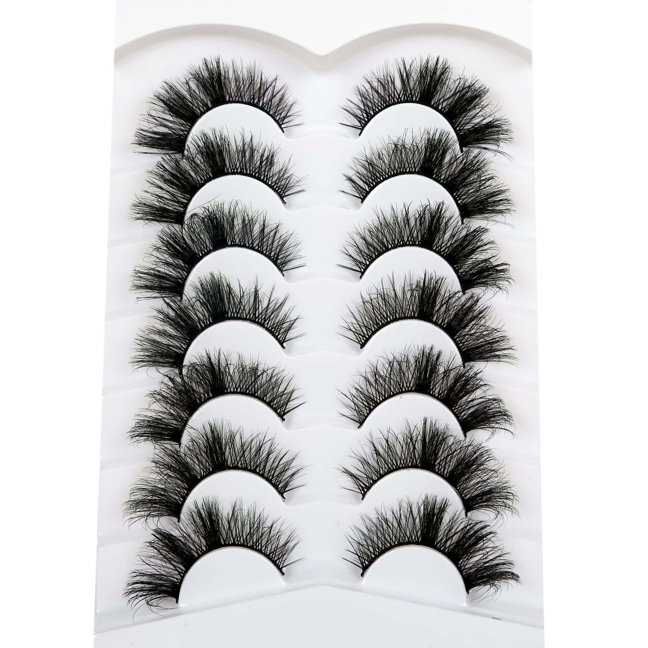 Pooplunch 8D Cat Eye Lashes flexible cotton band for comfortable wear