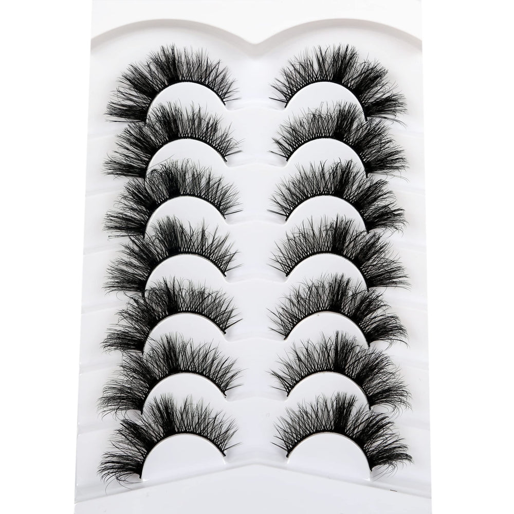 Pooplunch 8D Cat Eye Lashes flexible cotton band for comfortable wear